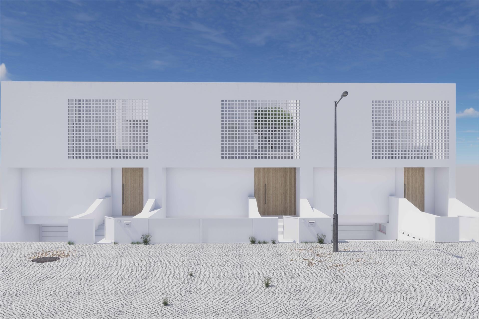 Moradia contemporânea T3+1 em construção