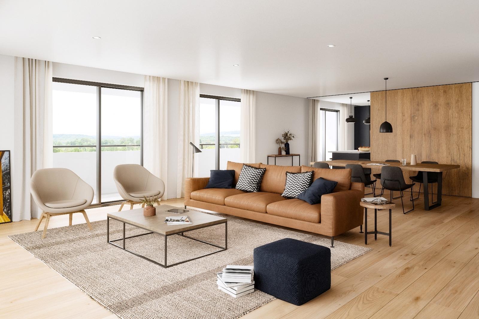Apartamento T3 DUPLEX novo, em Leiria - Edifício Taborda 42