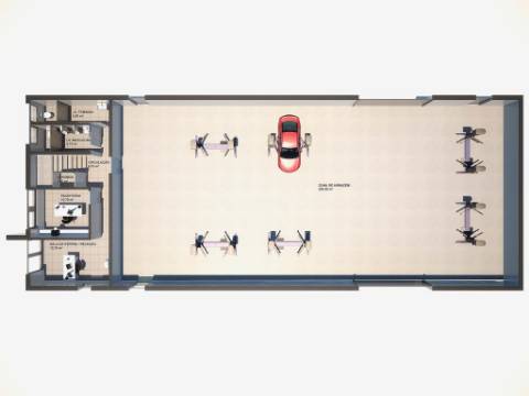 Pavilhão em Batalha com 370 m2