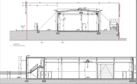Pavilhão em Batalha com 370 m2
