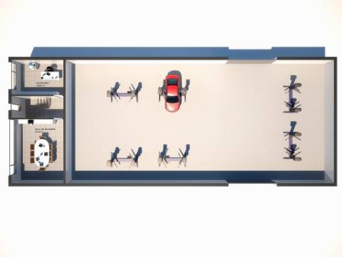 Pavilhão em Batalha com 470 m2