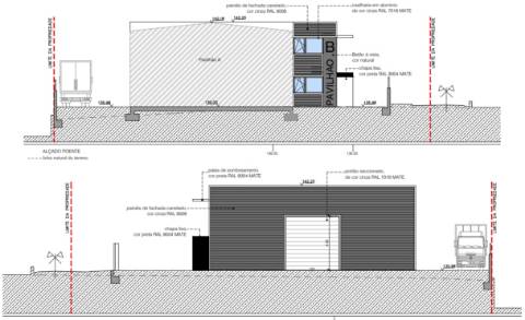 Pavilhão em Batalha com 470 m2
