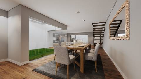 Moradia T3+1 em construção, em Milagres, Leiria