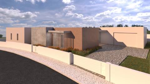 Moradia T3 Térrea de Arquitetura Moderna em Pataias | Alcobaça