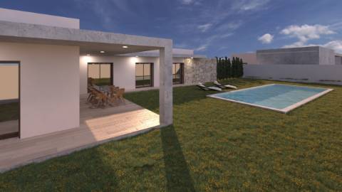 Moradia T3 Térrea de Arquitetura Moderna em Pataias | Alcobaça