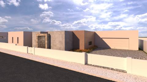 Moradia T3 Térrea de Arquitetura Moderna em Pataias | Alcobaça