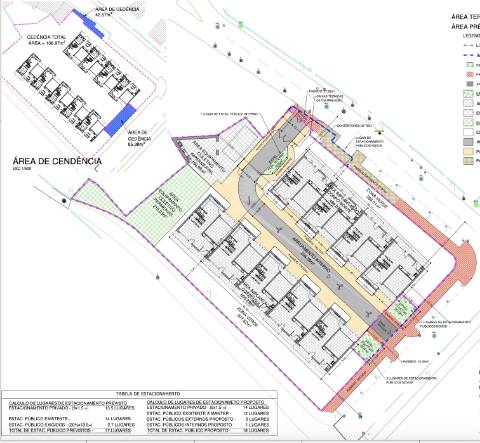 Lote de Terreno com  2882 m², para Construção de Moradias Unifamiliar!