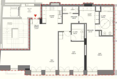 Apartamento T2 de Arquitetura Contemporânea no Coração de Leiria