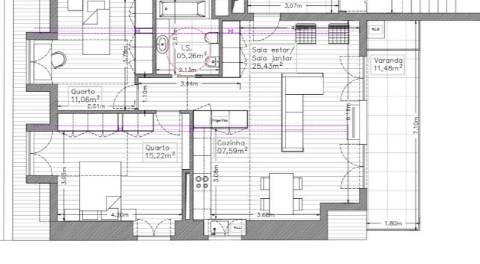 Apartamento T2 - Empreendimento Montanha Prestige