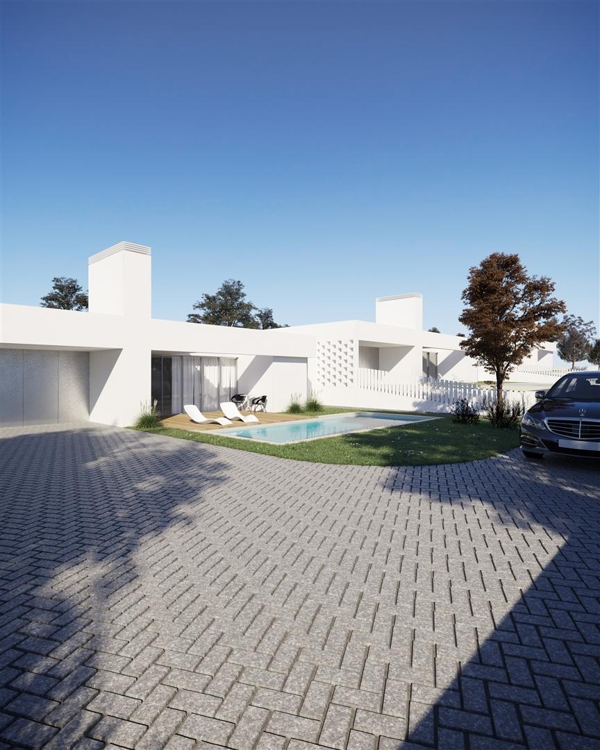 Moradia T3+1 Térrea com Piscina | Ervedeira | Coimbrão