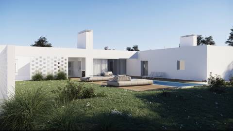 Moradia T3+1 Térrea com Piscina | Ervedeira | Coimbrão