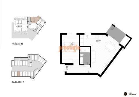 Apartamento T1 Venda em Pedrouços,Maia