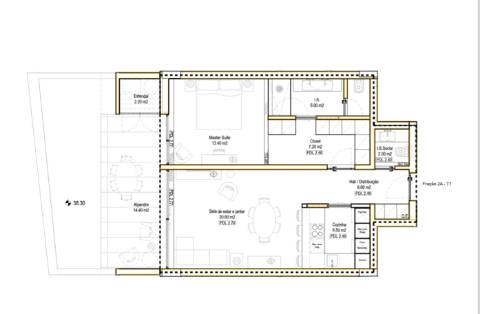Apartamento T1 Venda em São Martinho,Funchal