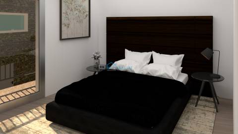 Moradia T3 com 2 pisos de arquitetura tradicional.