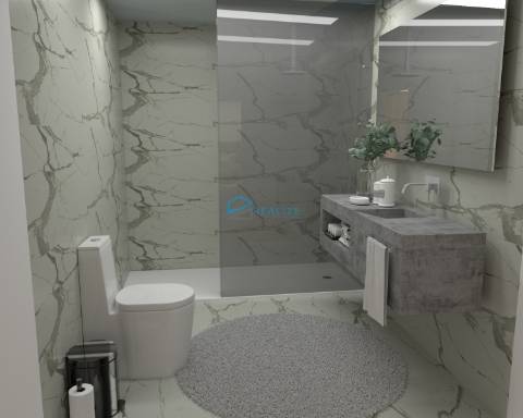 Moradia T3 com 2 pisos de arquitetura tradicional.