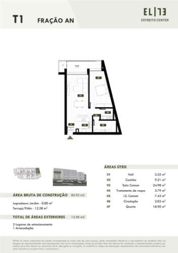 Apartamento T1 Venda em Estreito de Câmara de Lobos,Câmara de Lobos