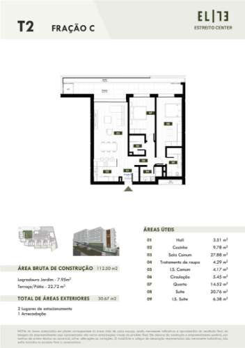 Apartamento T2 Venda em Estreito de Câmara de Lobos,Câmara de Lobos
