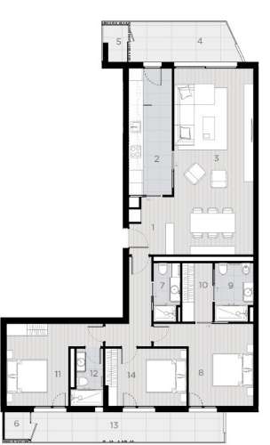 Apartamento T3 Novo - Miraflores