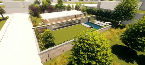 Terreno com projeto aprovado, chantre, leça balio