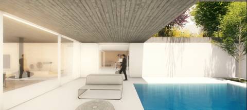 Terreno com projeto aprovado, chantre, leça balio