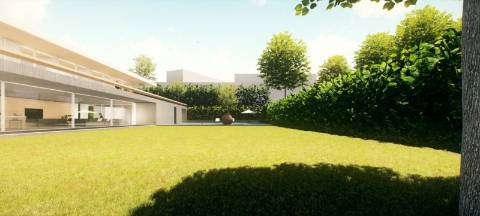 Terreno com projeto aprovado, chantre, leça balio