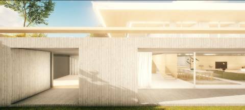 Terreno com projeto aprovado, chantre, leça balio