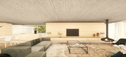 Terreno com projeto aprovado, chantre, leça balio