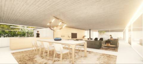 Terreno com projeto aprovado, chantre, leça balio