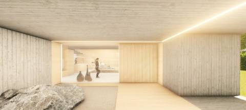 Terreno com projeto aprovado, chantre, leça balio