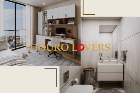 Apartamento T1+1 com terraço e jardim