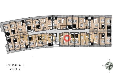 Apartamento T2 com terraço