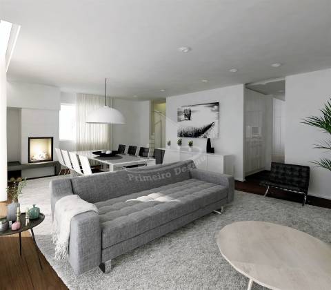 Moradia individual T4 em Lomar, Braga