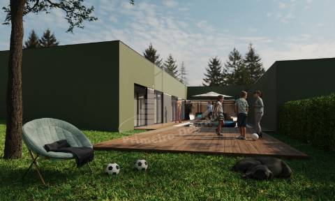 Moradia térrea em Celeirós, Braga