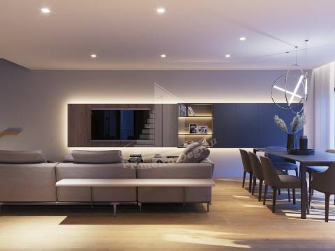 Moradia com garagem lateral em Palmeira, Braga