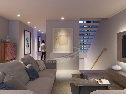 Moradia com garagem lateral em Palmeira, Braga