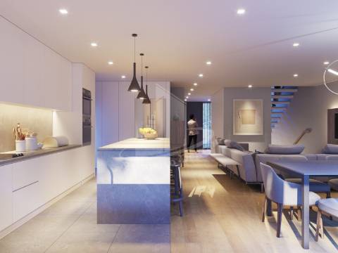 Moradia com garagem lateral em Palmeira, Braga