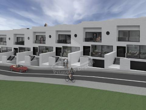 Gaveto em fase avançada de construção