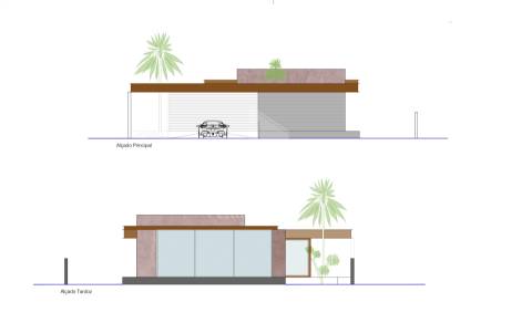 Individual térrea, com piscina