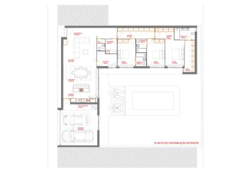 Moradia térrea T3 + Escritório