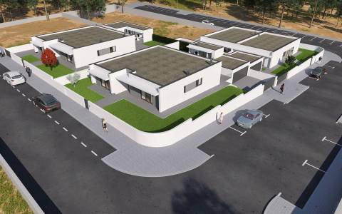 Moradias térreas isoladas T3, Santa Maria da Feira