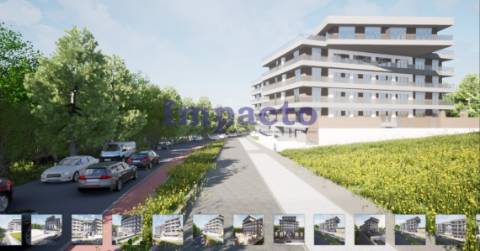 Apartamento T2 com terraço em construção