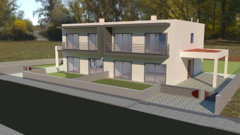 Moradia geminada T3  no Lugar do Tojal em Chave, Arouca.