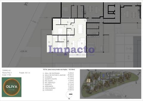 Apartamento T2+1 Oliva Eco Village em São João da Madeira