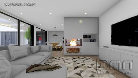 Moradia em construção T3+1 em Cacia, Aveiro.