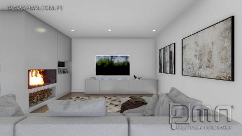 Moradia em construção T3+1 em Cacia, Aveiro.