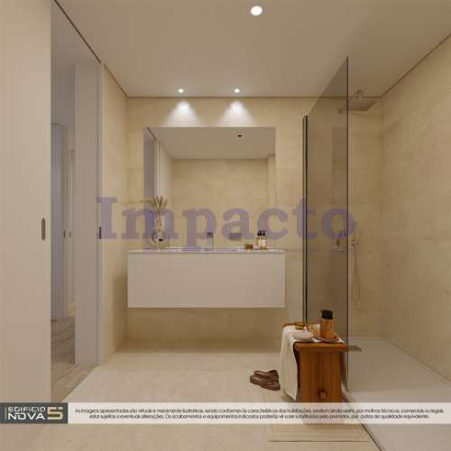 Apartamento T1 novo em São João da Madeira