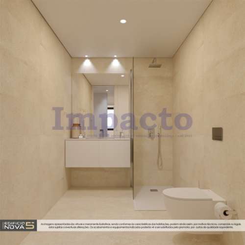 Apartamento T1 novo em São João da Madeira