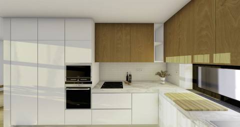 Moradia em projecto de construção, situada a 1km da Praia do Cabo Mondego, com vistas de Serra e Mar