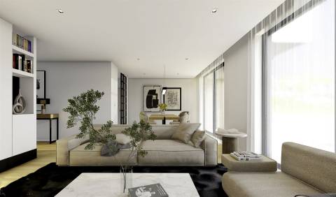 Moradia em projecto de construção, situada a 1km da Praia do Cabo Mondego, com vistas de Serra e Mar