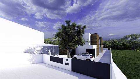 Moradia em projecto de construção, situada a 1km da Praia do Cabo Mondego, com vistas de Serra e Mar